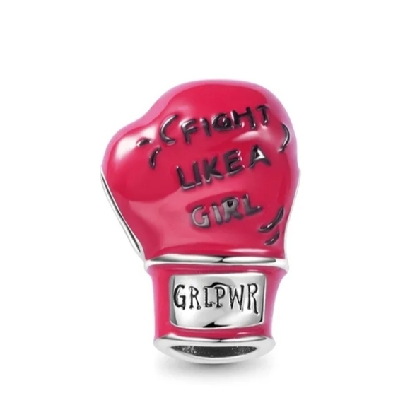 Other - NWOT "Fight Like A Girl Charm"